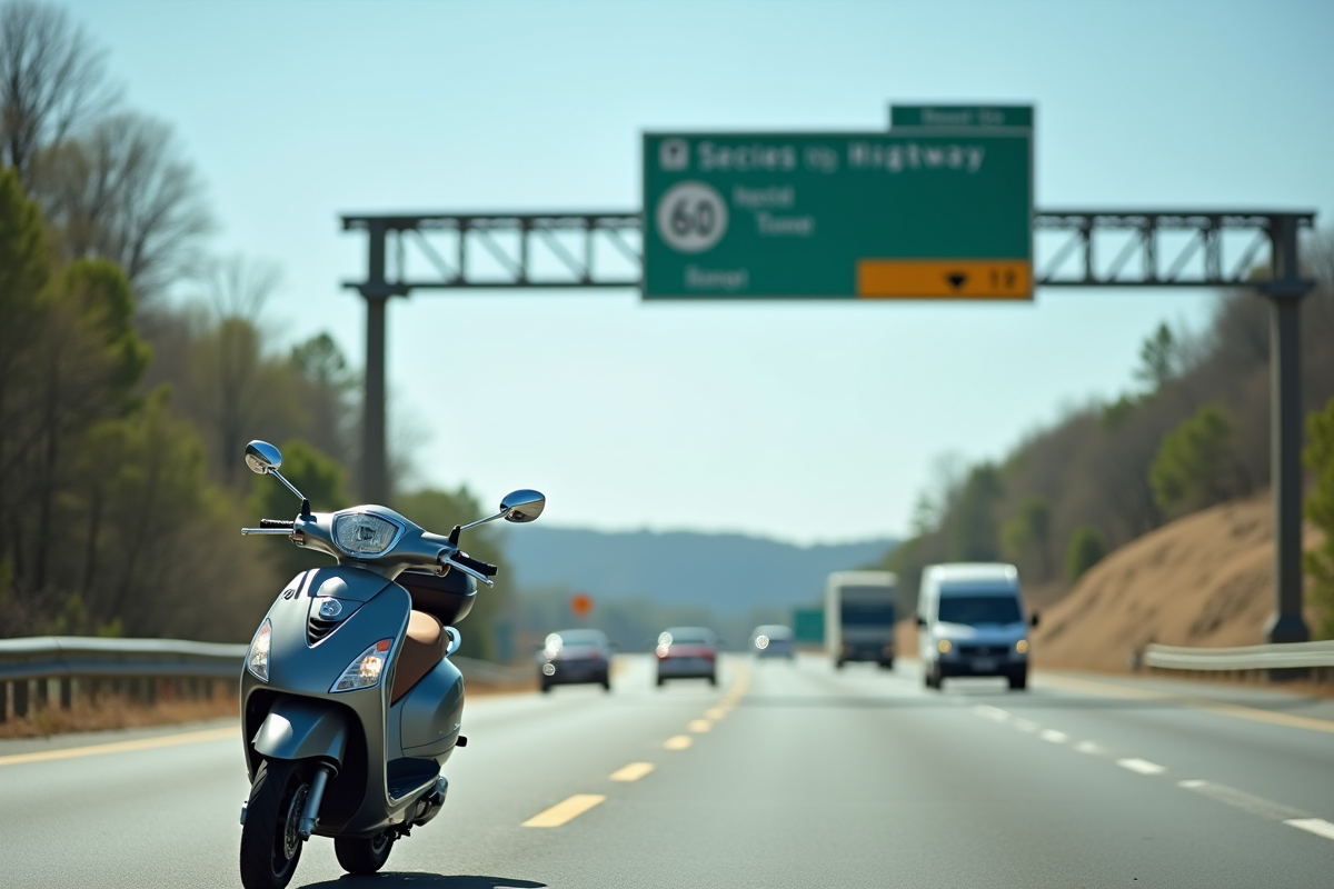 scooter autoroute
