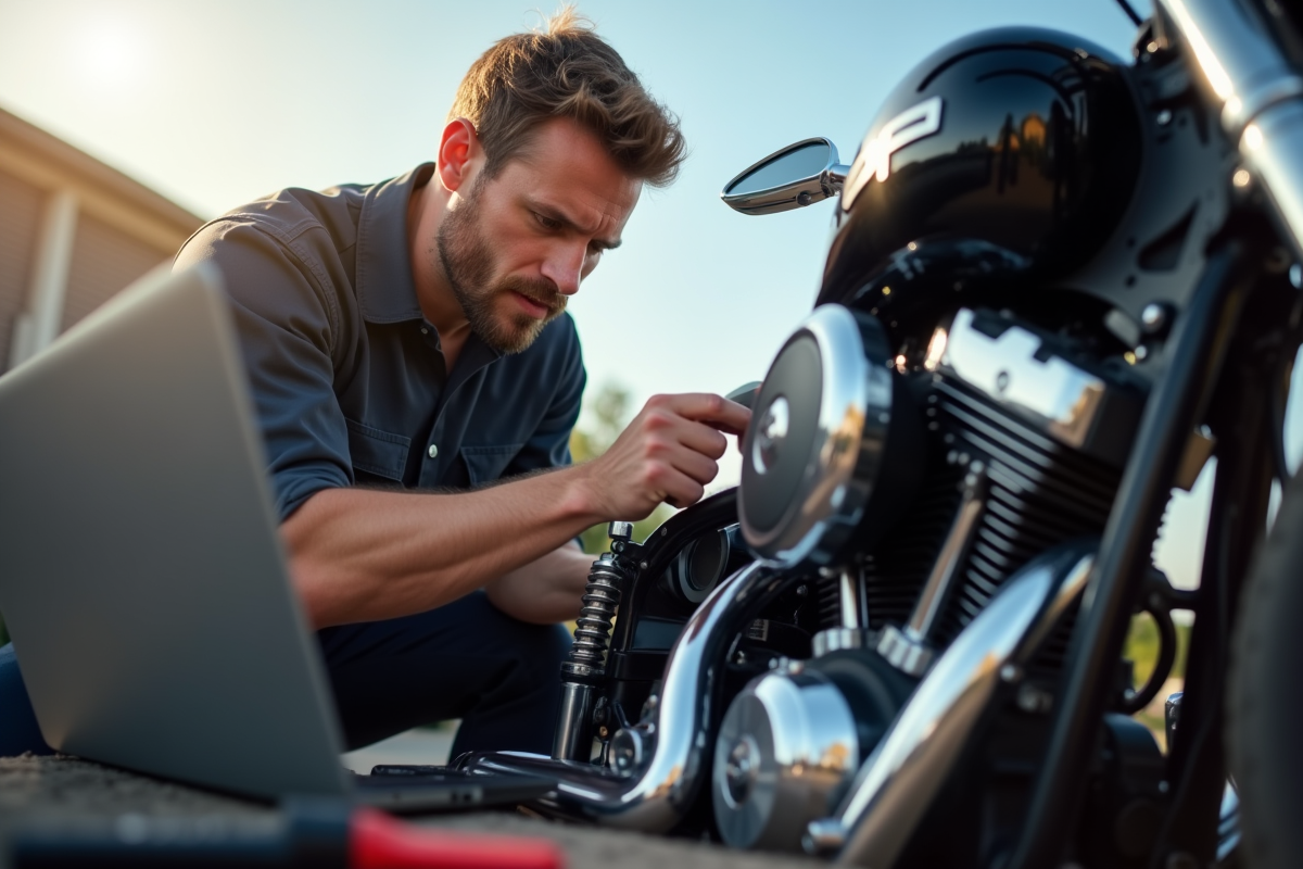 moto accélération